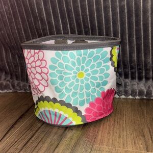 Thirty-One Floral Multi-Color Storage Basket